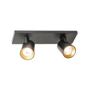 Rendl Deckenleuchte Kenny II Schwarz 16 W