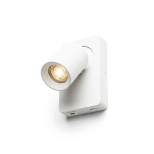 Rendl Deckenleuchte Voltera USB Weiß 9 W