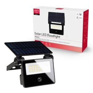 Solarstrahler 800lm 4000K mit IP54 Sensor
