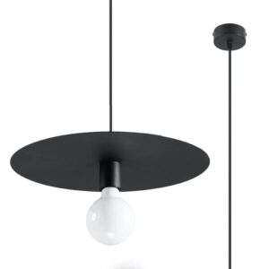 Sollux Lighting Hängeleuchte Flavio Schwarz