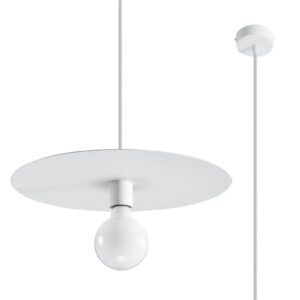 Sollux Lighting Hängeleuchte Flavio Weiß
