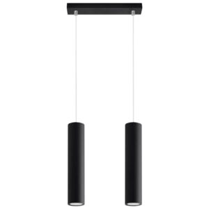 Sollux Lighting Hängeleuchte Lagos 2 Schwarz