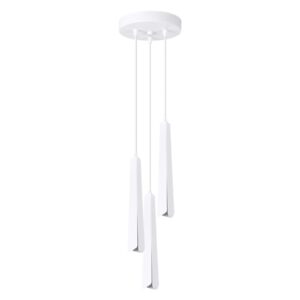 Sollux Lighting Hängeleuchte Prysm 3P Weiß