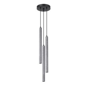 Sollux Lighting Pendelleuchten Pastelo 3P beton