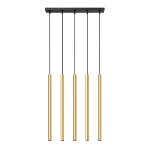 Sollux Lighting Pendelleuchten Pastelo 5L glanzGold
