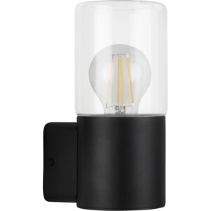Telefunken Außenleuchte Ampolo Schwarz E27