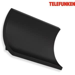 Telefunken LED-Außenleuchte Genf Schwarz