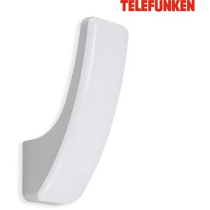 Telefunken LED-Außenleuchte Gent Silberfarbig