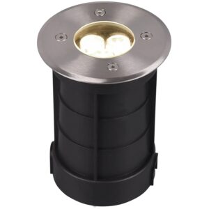 Trio LED-Einbauleuchten Belaja 145 mm x 110 mm x 110 mm Nickel matt rund