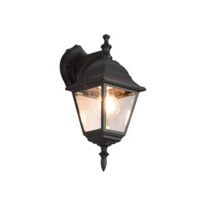 Trio LED-Laterne Livenza Schwarz Matt 14 cm x 34 cm x 19 cm