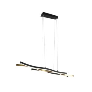 Trio LED-Pendelleuchte Blaze 1-flammig Messing Matt 107