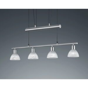 Trio LED-Pendelleuchte Jojo Levisto Nickel matt