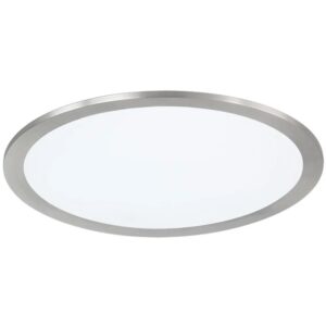 Trio Smart LED Deckenleuchte Griffin Nickel matt 50 mm x 300 mm x 300 mm