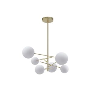Vente-unique Hängeleuchte Und Kronleuchter Nakina Goldfarben 72 cm
