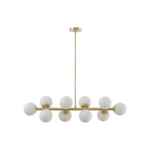Vente-unique Hängeleuchte Und Kronleuchter Sofia Goldfarben 94 cm