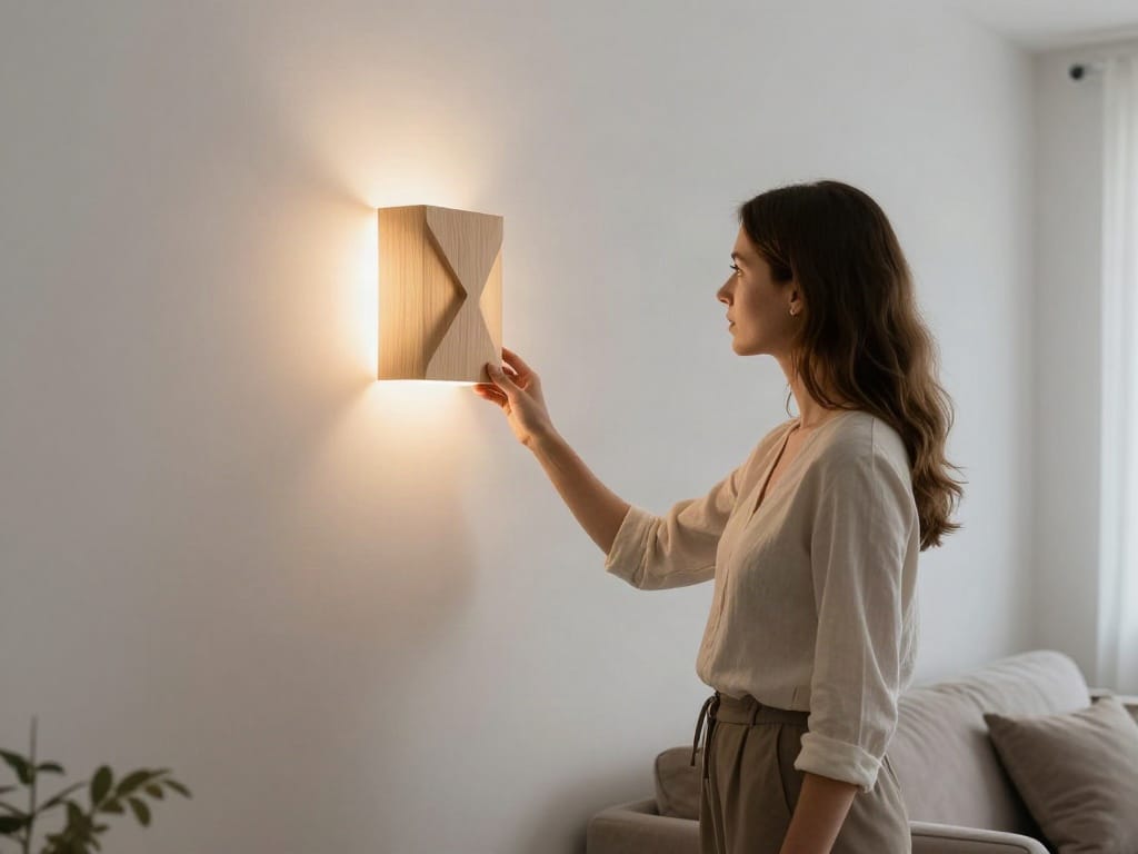 Holz Lampen für die Wand: Stilvolle Ideen