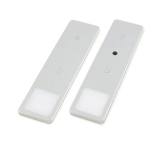 kalb LED Unterbauleuchte Solid2 Silbergrau Mechanischer Schalter 3W 2er Set Neutralweiß