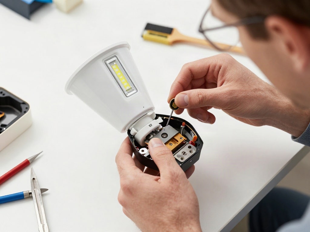 Kann man LED Lampen reparieren?