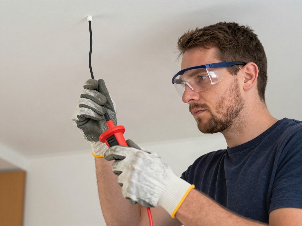 Lampe an der Decke versetzen – So geht’s