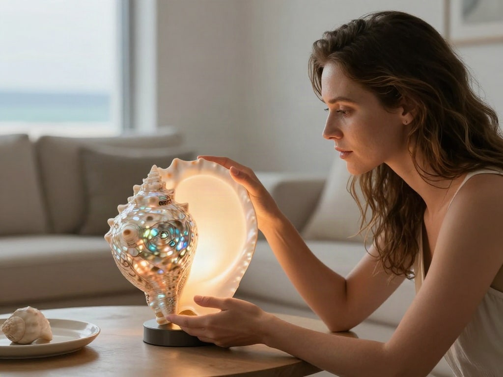 Lampen aus Muscheln für dein Zuhause