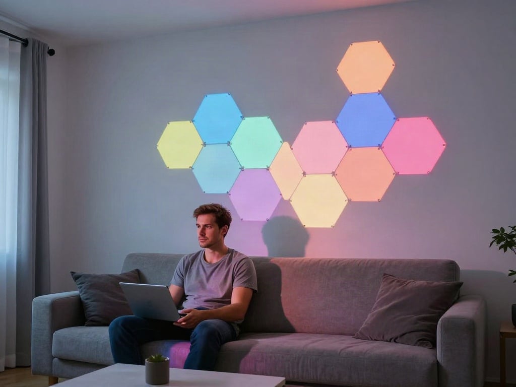 LED Wandpanele für moderne Raumbeleuchtung