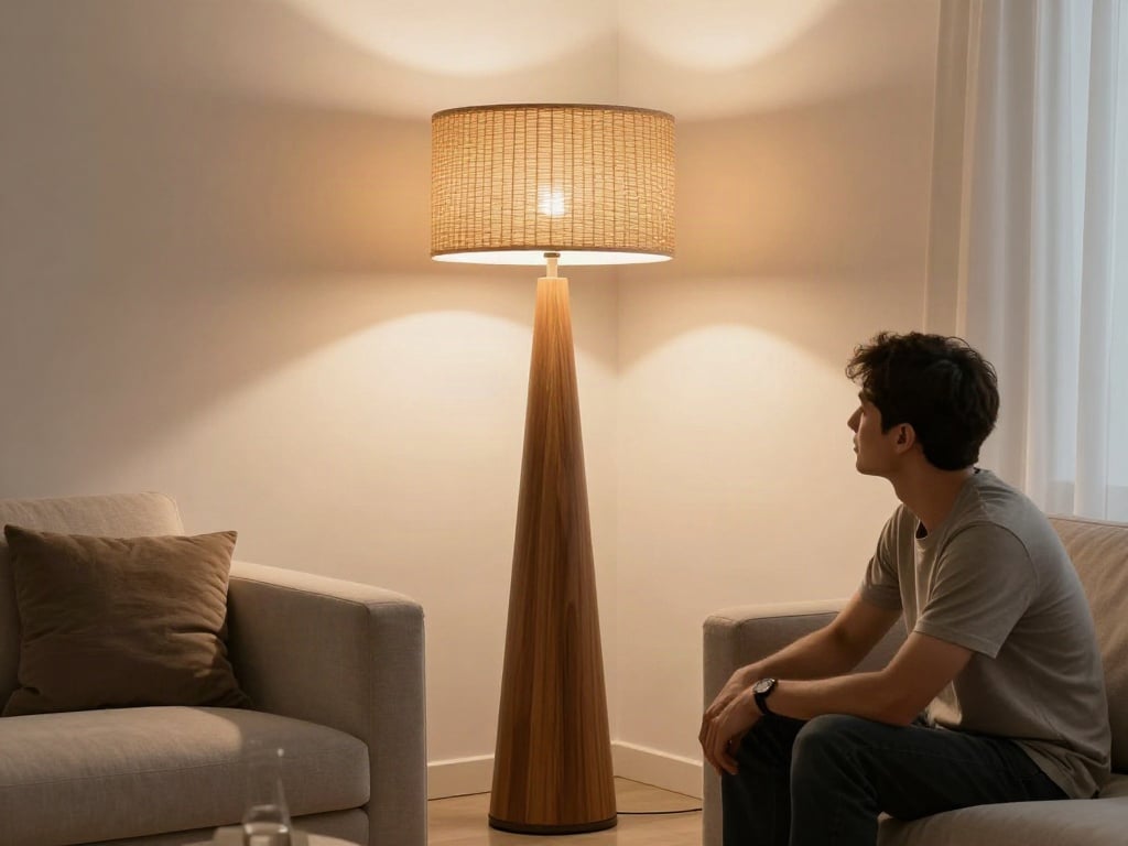 Naturlampen die Verschmelzung von Natur und Licht