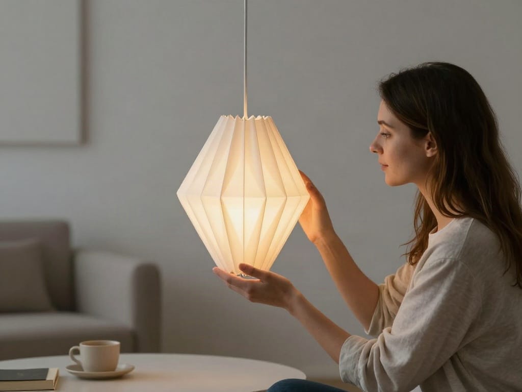 Origami Lampen für dein Zuhause
