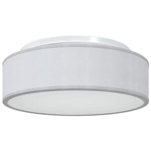 vidaXL Deckenlampe mit Strahlern Grau 38 x 38 x 13
