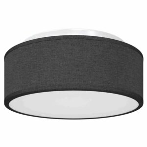 vidaXL Deckenlampe mit Strahlern Schwarz 30 x 30 x 13