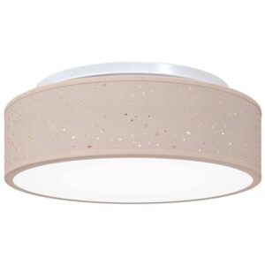 vidaXL Deckenlampe mit Strahlern Taupe 38 x 38 x 13