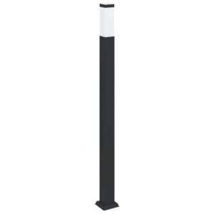 vidaXL Pollerleuchte 110 cm Schwarz IP44 4006075