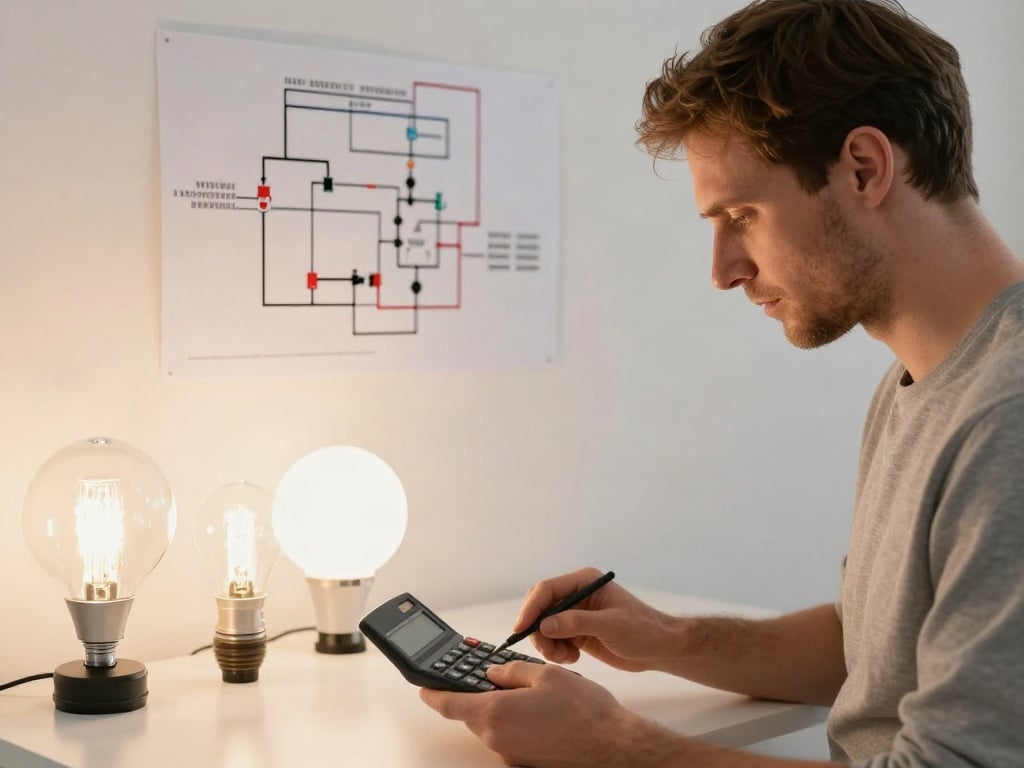 Wie viele Lampen an einen Stromkreis?
