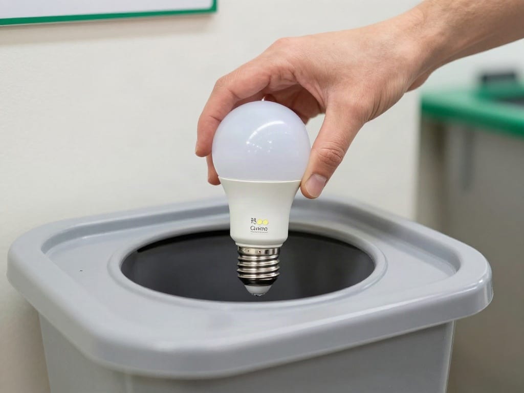 Wo LED Lampen entsorgen?