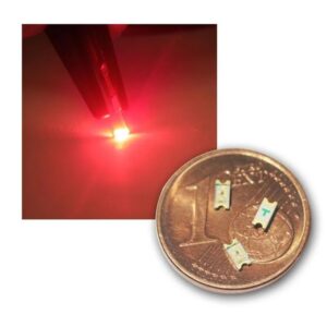 world-trading-net 20x SMD LED 1206 Rot Klar Typ WTN-1206-100r