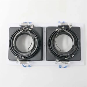 world-trading-net Einbaurahmen YOP-2 Schwenkbar MR16 GU10 max 50W